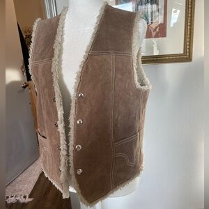 Leather vest